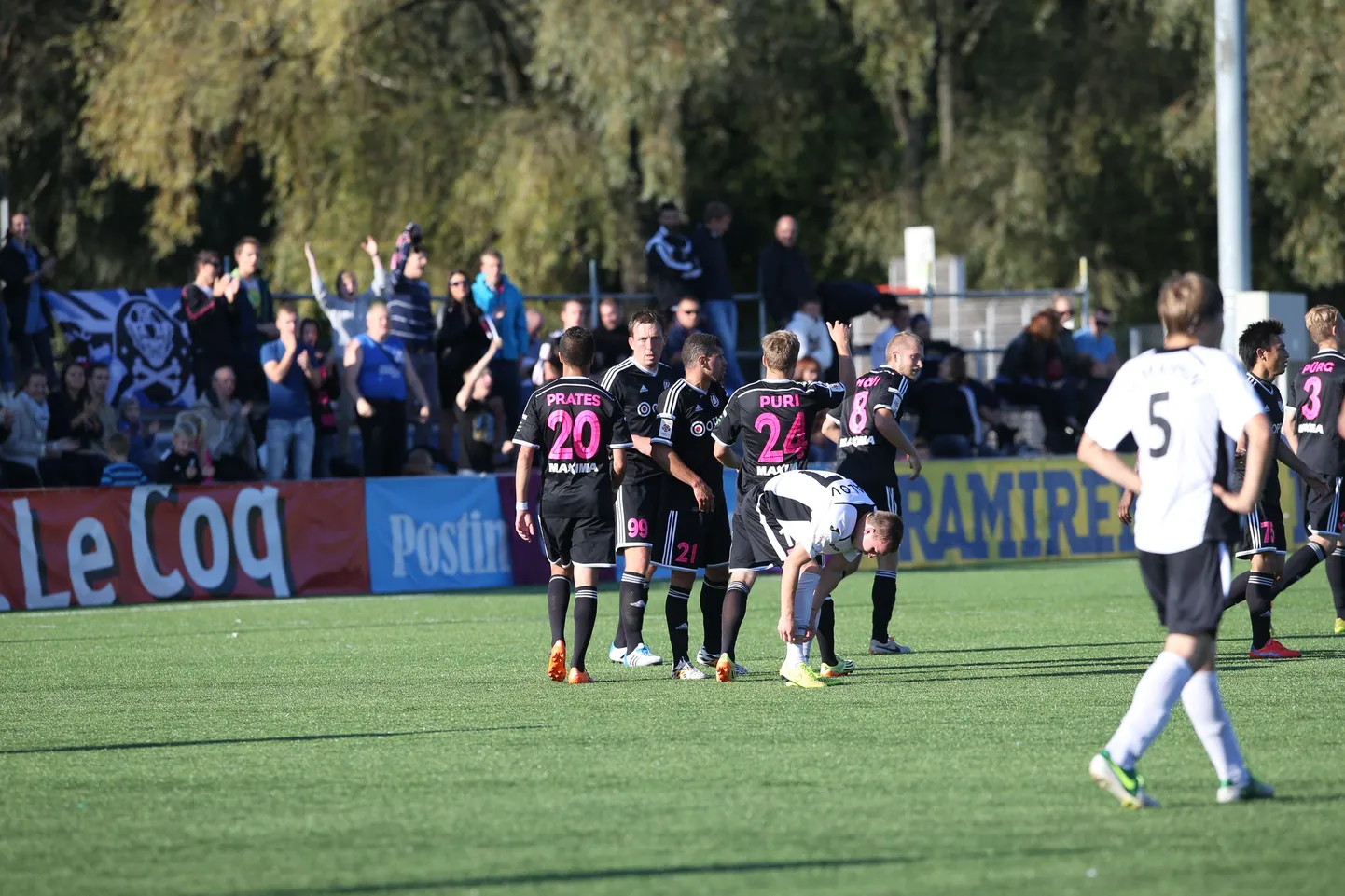 Nõmme Kalju mängus Infoneti vastu.