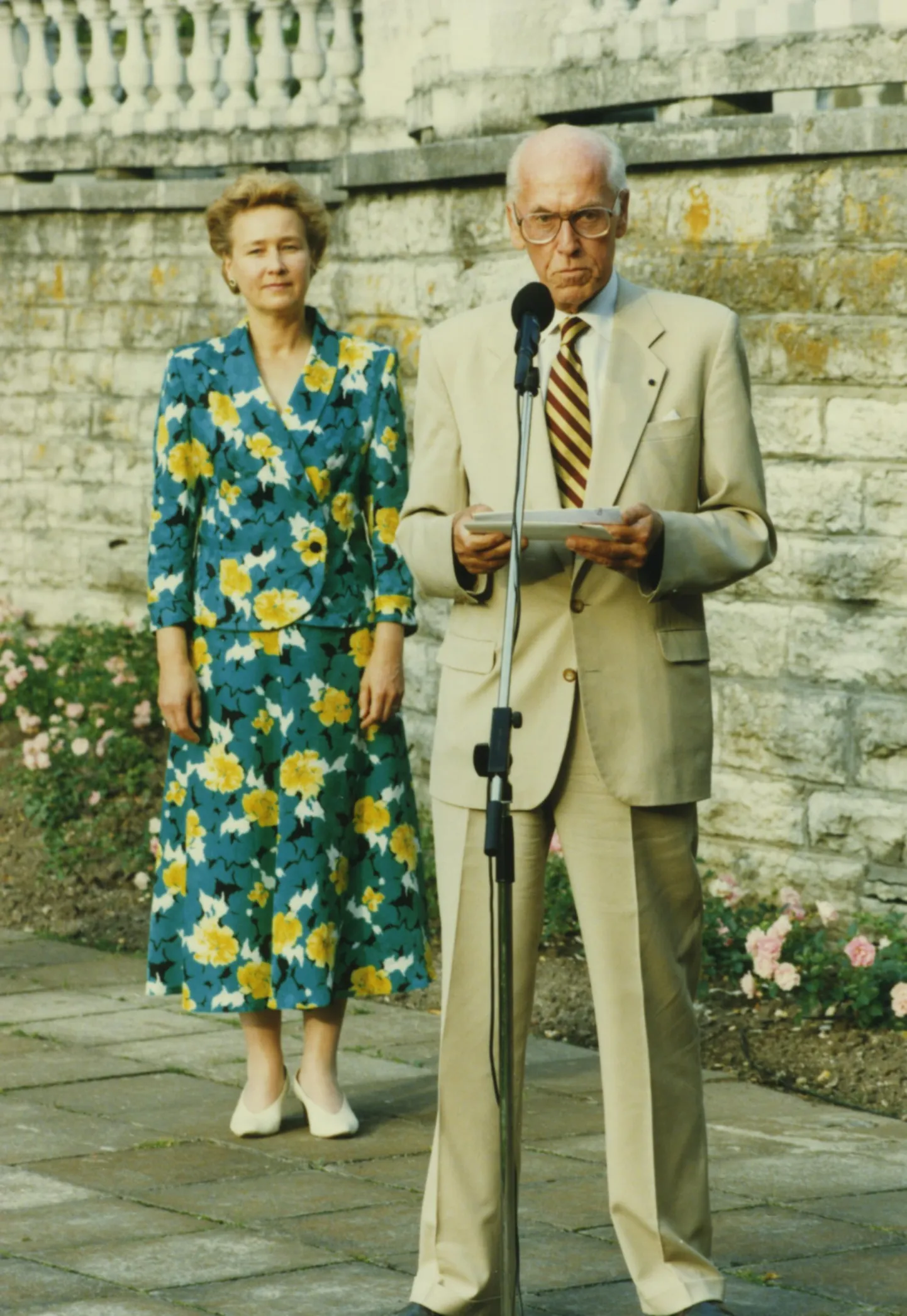 Helle ja Lennart Meri.