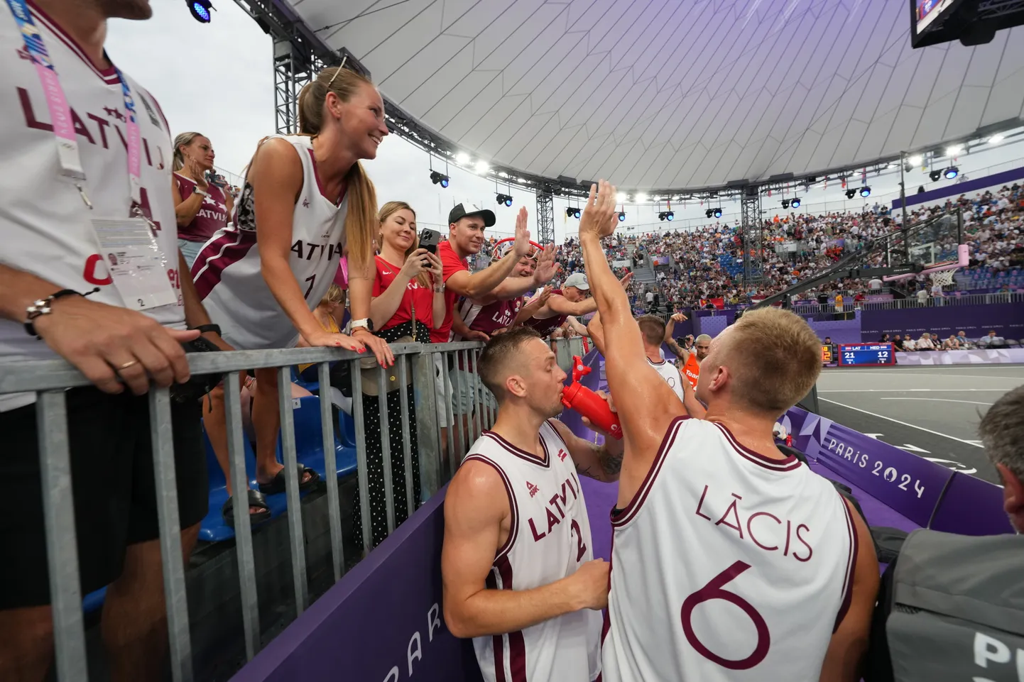 Latvijas 3x3 basketbolists Francis Lācis.