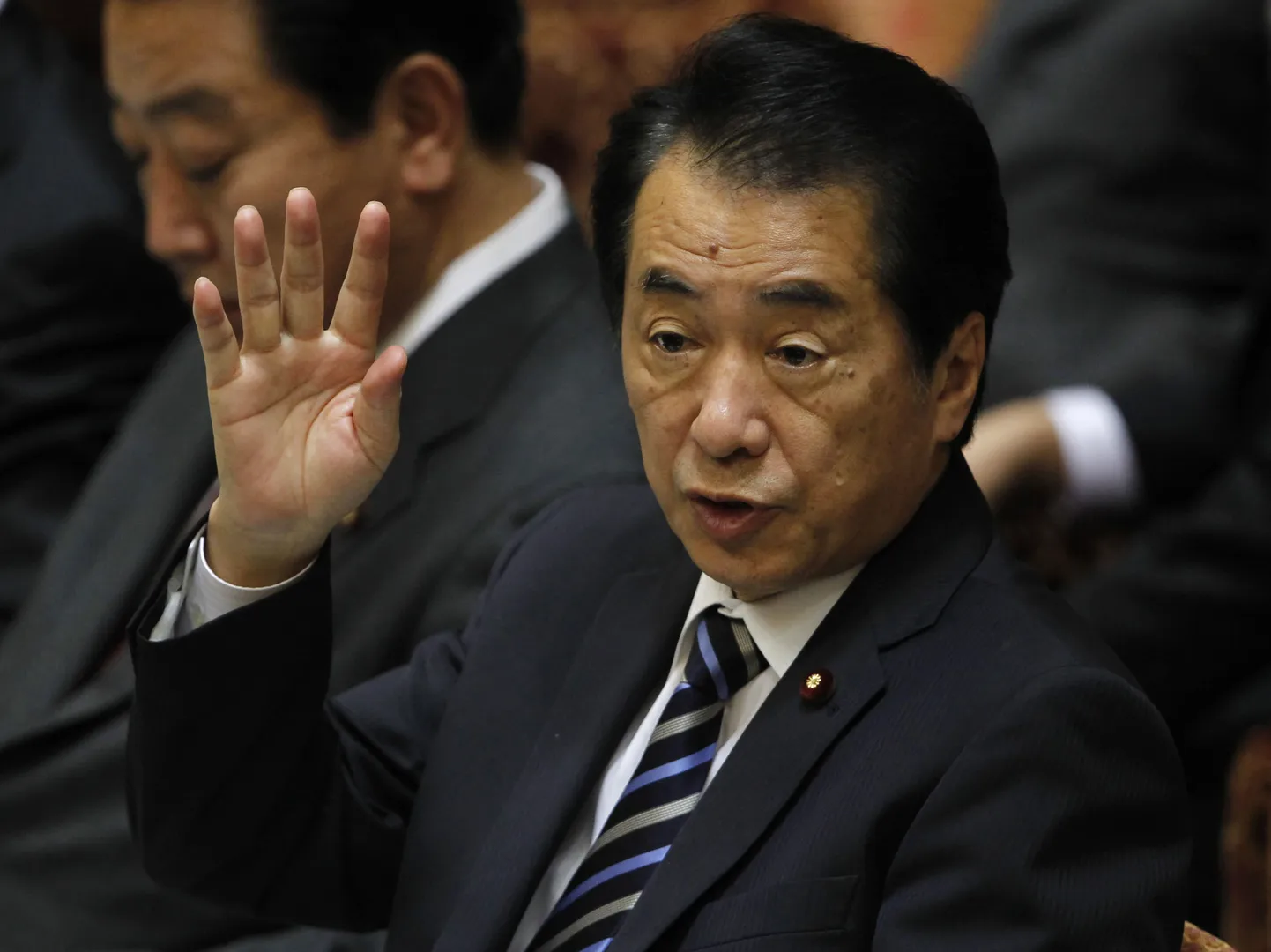Jaapani peaminister Naoto Kan