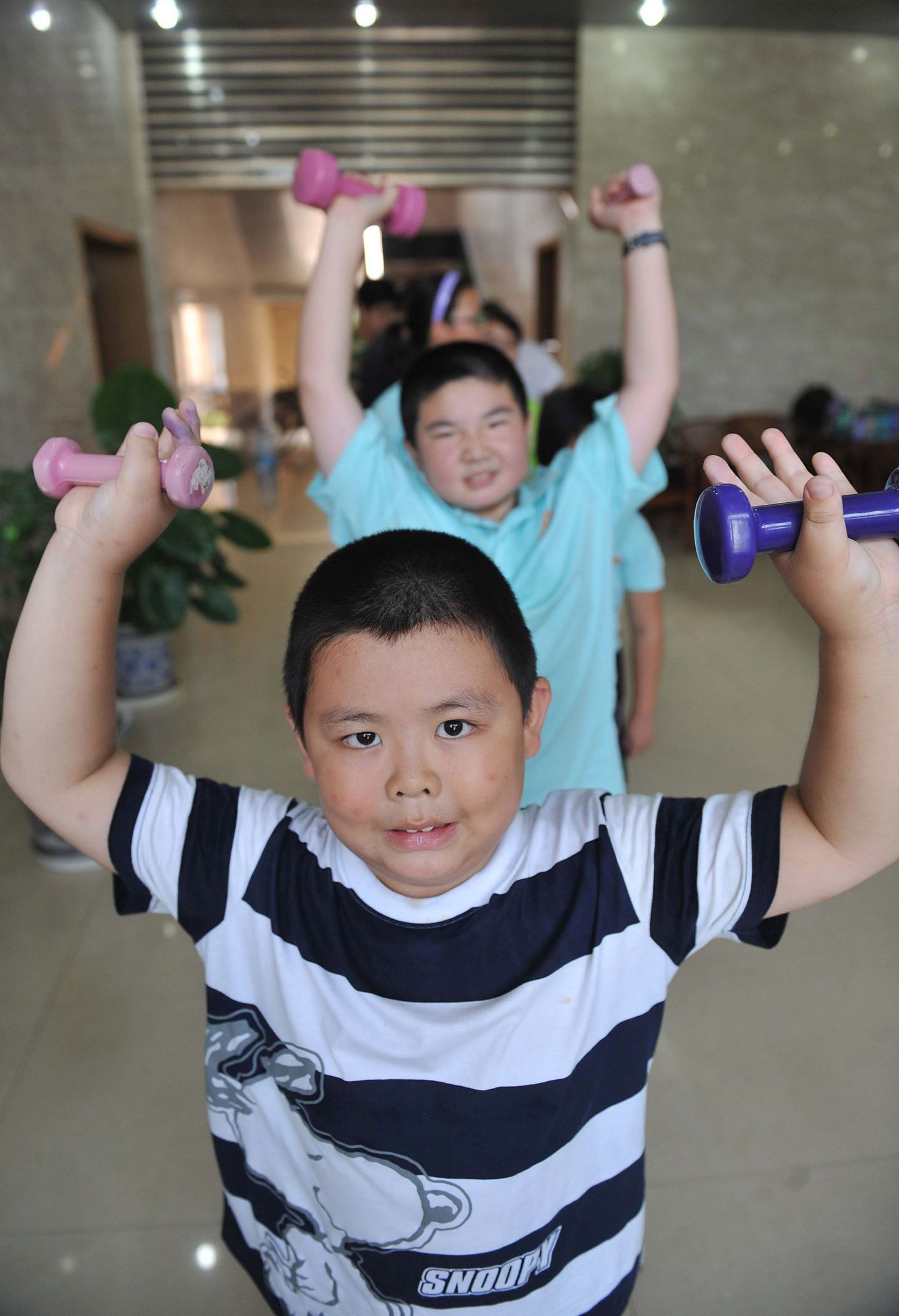 Hiina soovib lapsi suunata sporti tegema