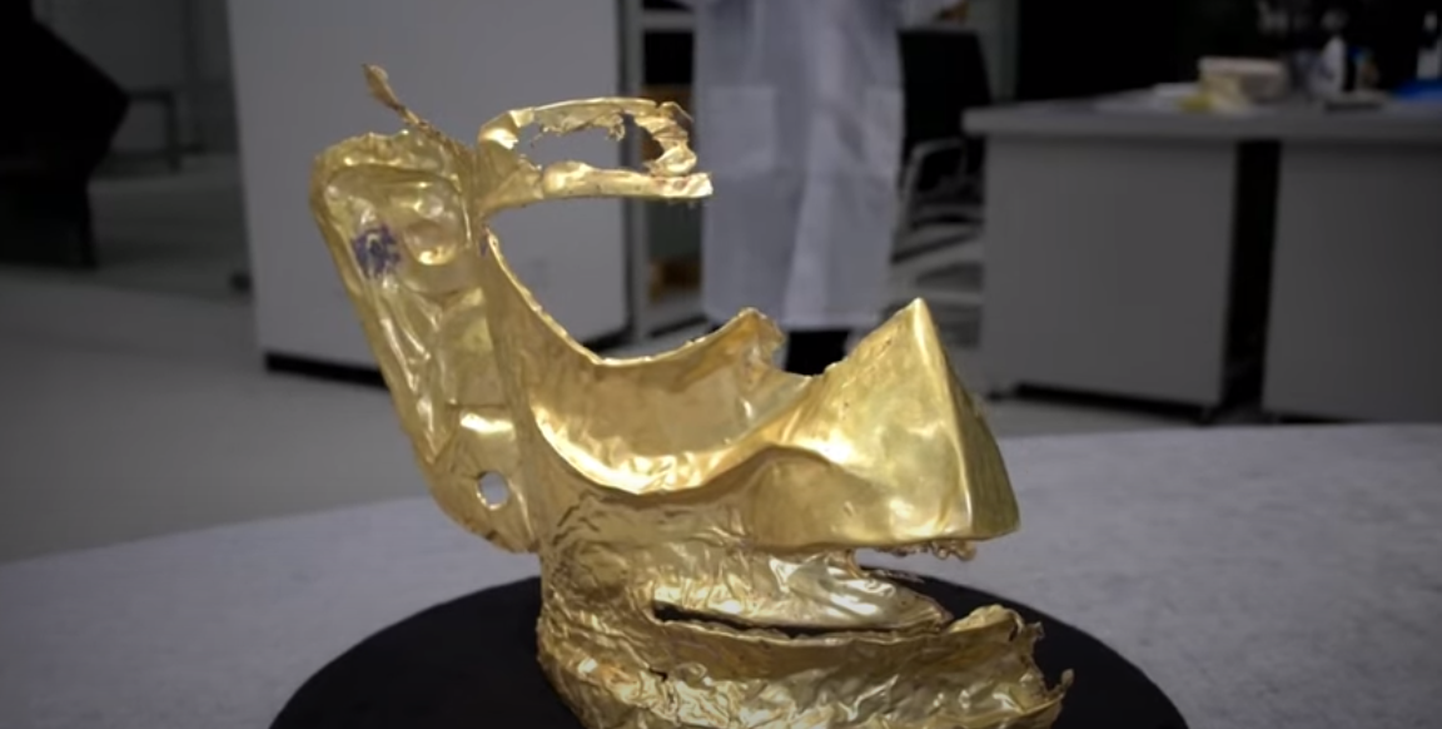 Hiinas Sichuanis toimuvatel arheoloogilistel väljakaevamistel leiti kuldne mask