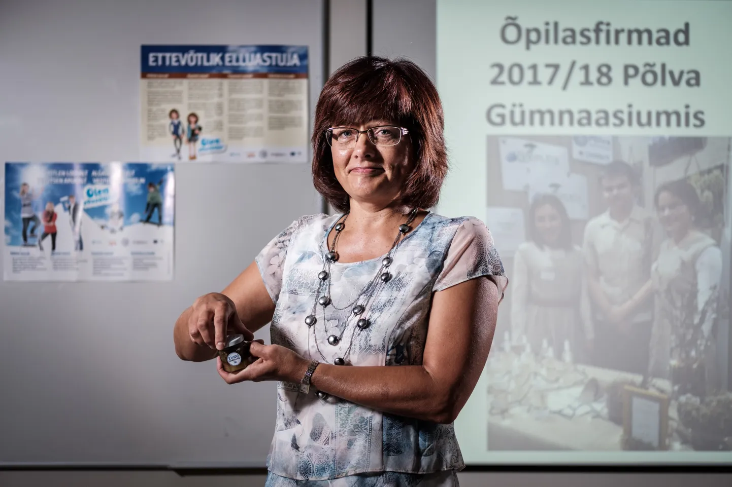 Kaia Tamm kandideeris aasta gümnaasiumiõpetaja tiitlile.
