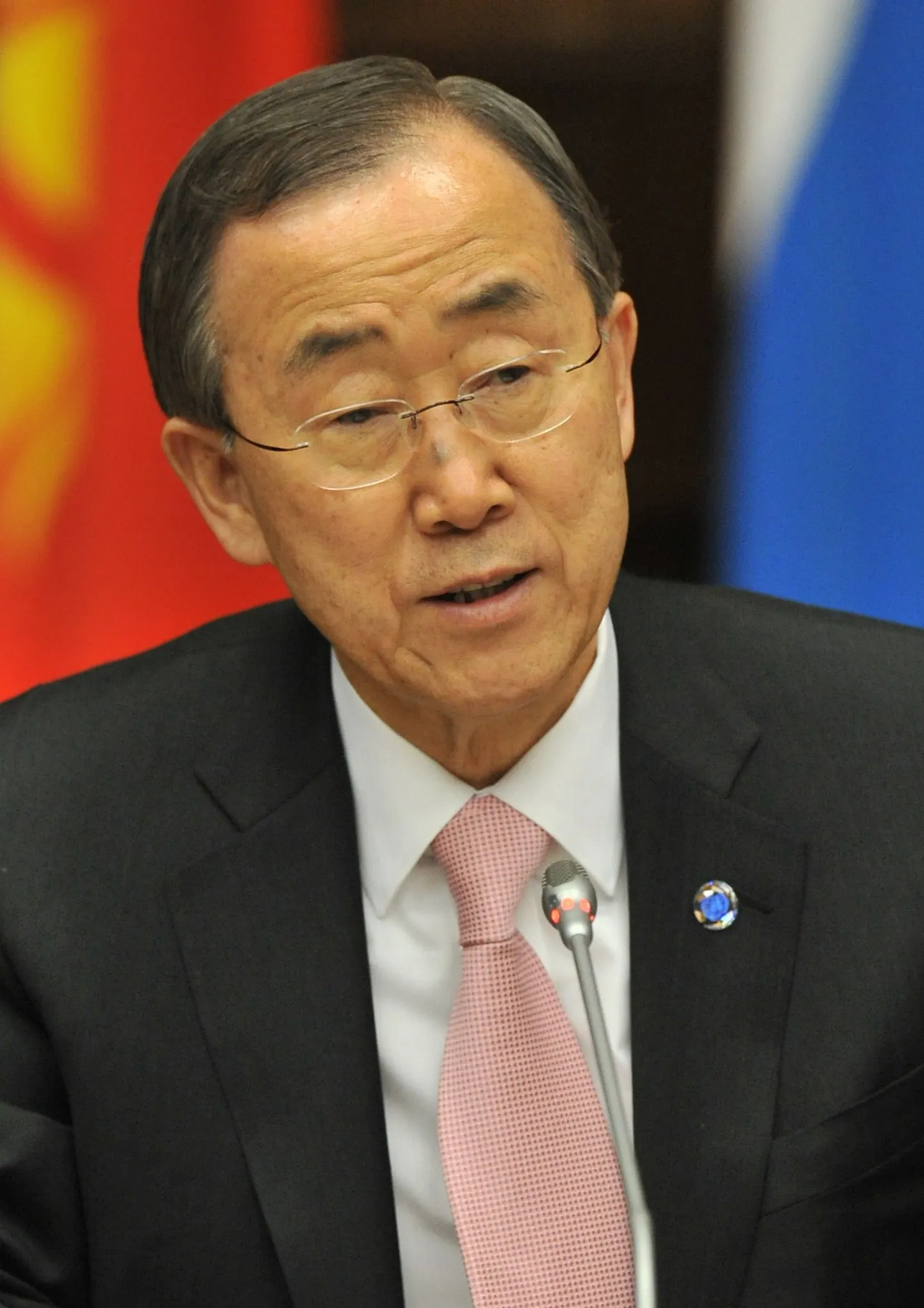 Генсек ООН Пан Ги Мун.