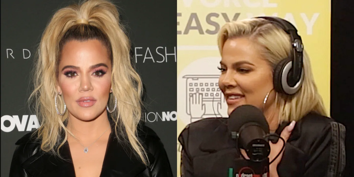 Khloe Kardashian, vasakul. Autor: Scanpix / FS/MPI/Capital Pictures , Khloe Kardashian, paremal. Autor: PodcastOne/Youtube