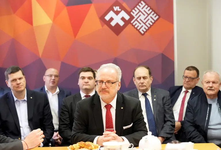 Национальное объединение и Эгил Левитс