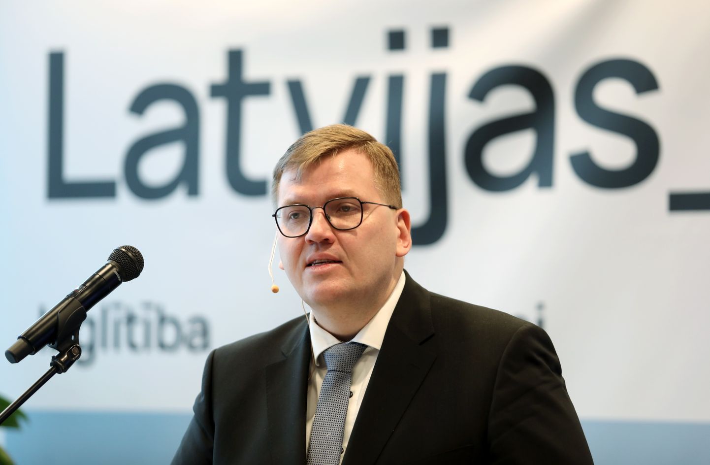 Partijas "Latvijas attīstībai" valdes līdzpriekšsēdētājs Juris Pūce.