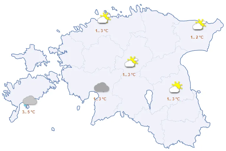 Ilm pühapäeval