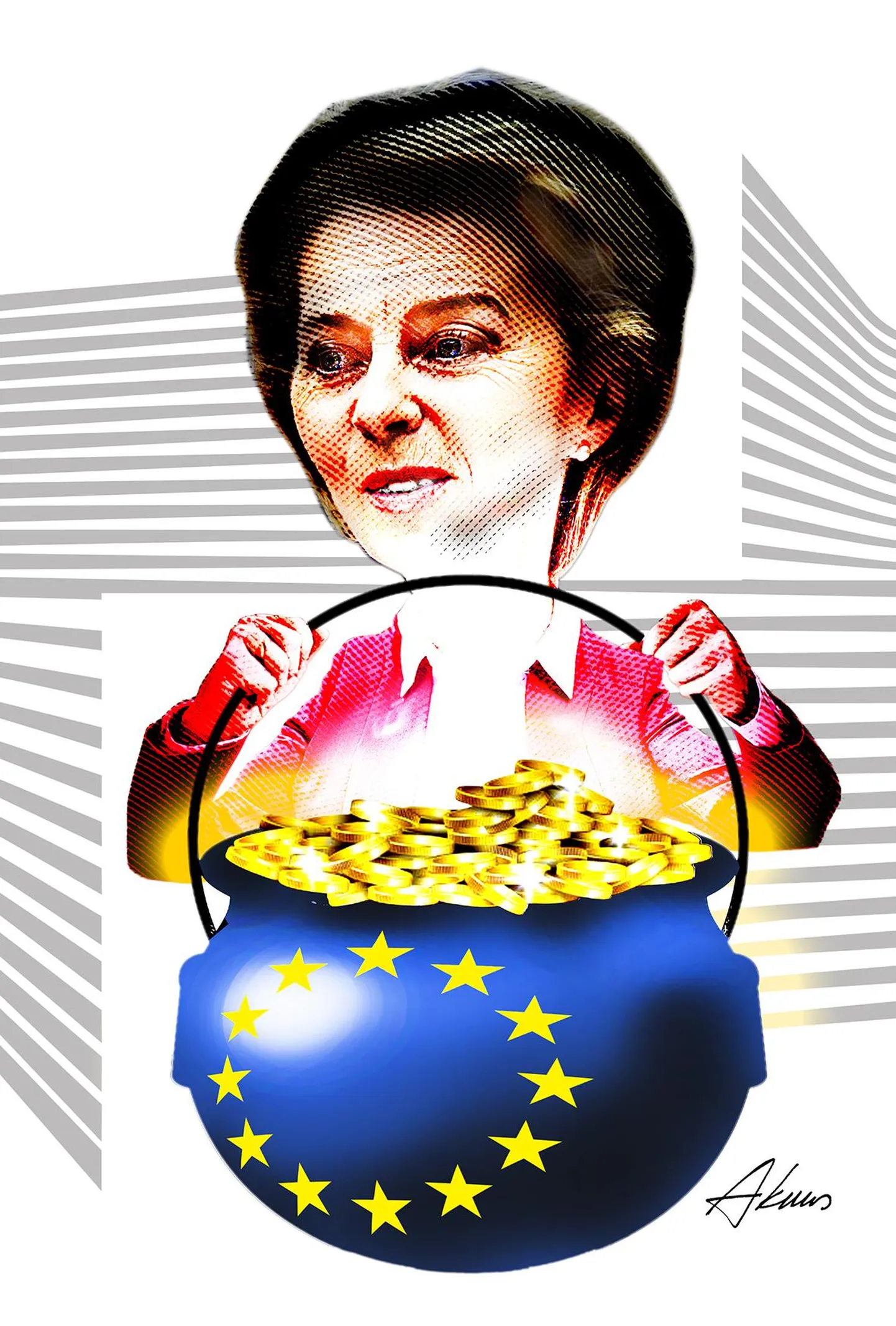 «Kriis, millega me toime tulema peame, on tohutu,» tunnistas von der Leyen eelmisel kolmapäeval oma raviplaani ehk aastate 2021–2027 ELi eelarvekava ning taaskäivitusfondi europarlamendis tutvustades.