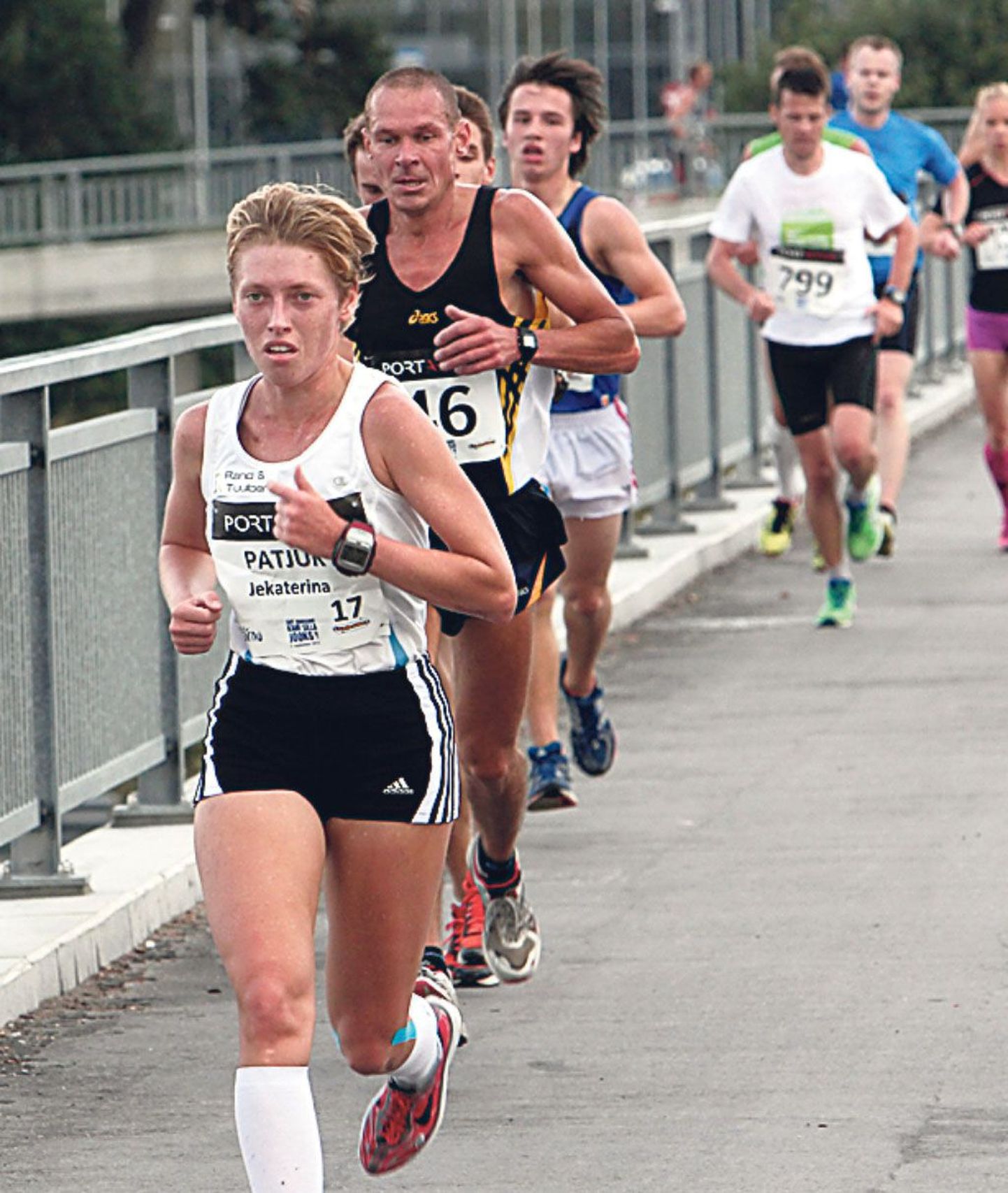Kahe silla jooksu parim naine oli tänavu Jekaterina Patjuk, kes lõpetas üldarvestuses 25. kohal.