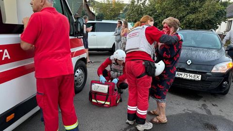 Krievija masveidīgā uzbrukumā raida uz Ukrainu vairāk nekā 450 dronu un raķešu