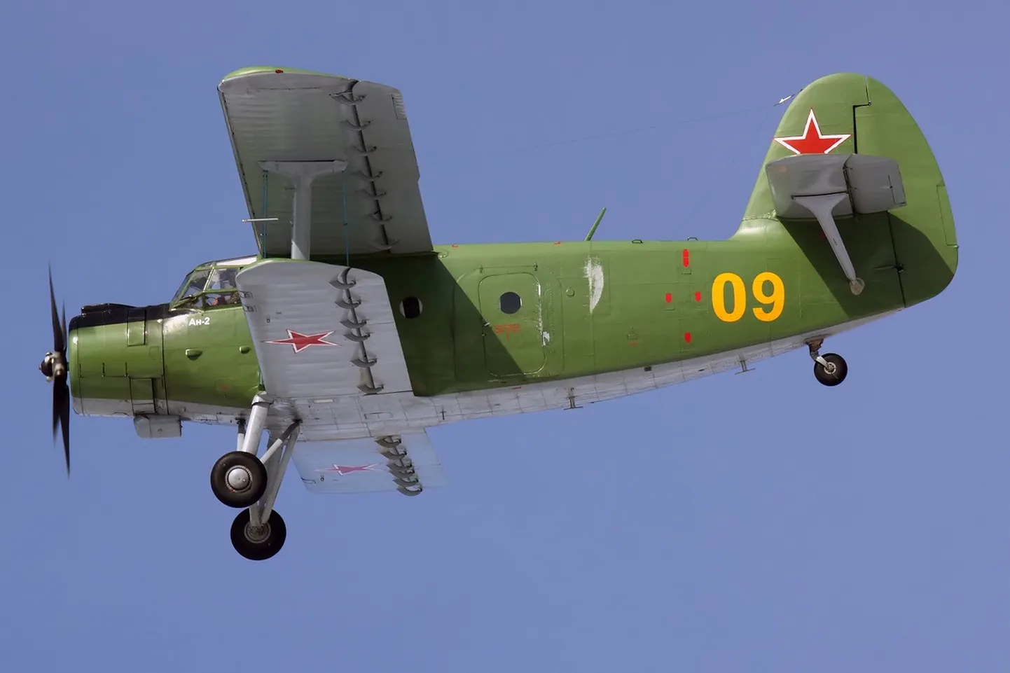 An-2 Pihkva kandis. Ürgne lennuvahend on paljudes kohtades endiselt kasutusel, ka sõjavägi hindab seda odavat ja vargset topelt-tiivalist. Tänapäeva sõjas võidakse aga seda tihti segi ajada mõne pikamaadrooniga.