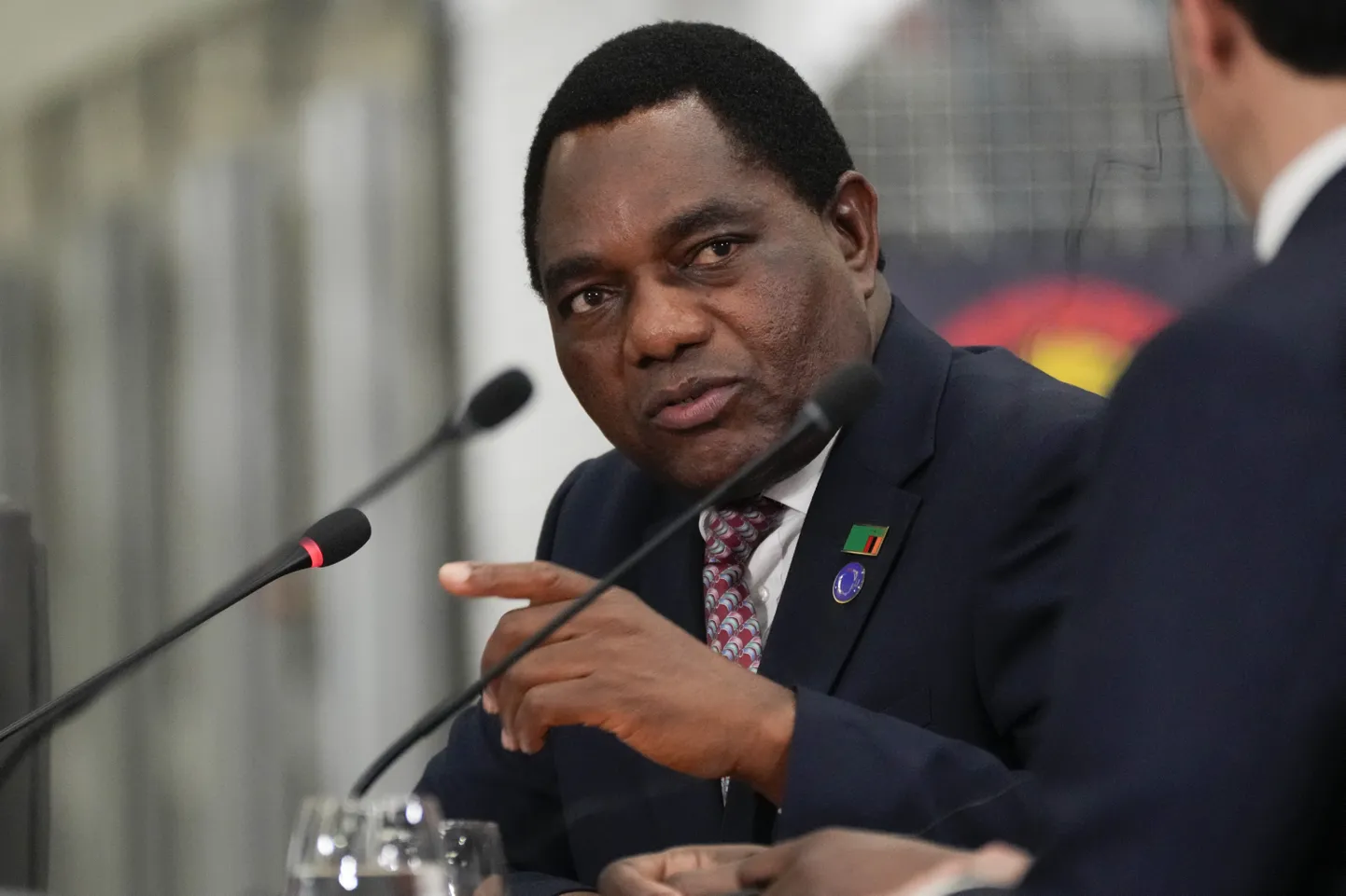 Sambia president Hakainde Hichilema.