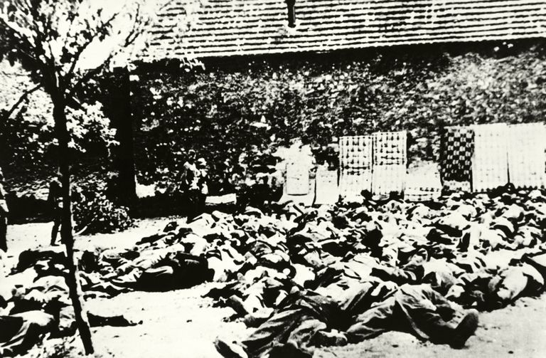 Natside korraldatud massitapmine Tšehhoslovakkias Lidice'is 10. juunil 1942
