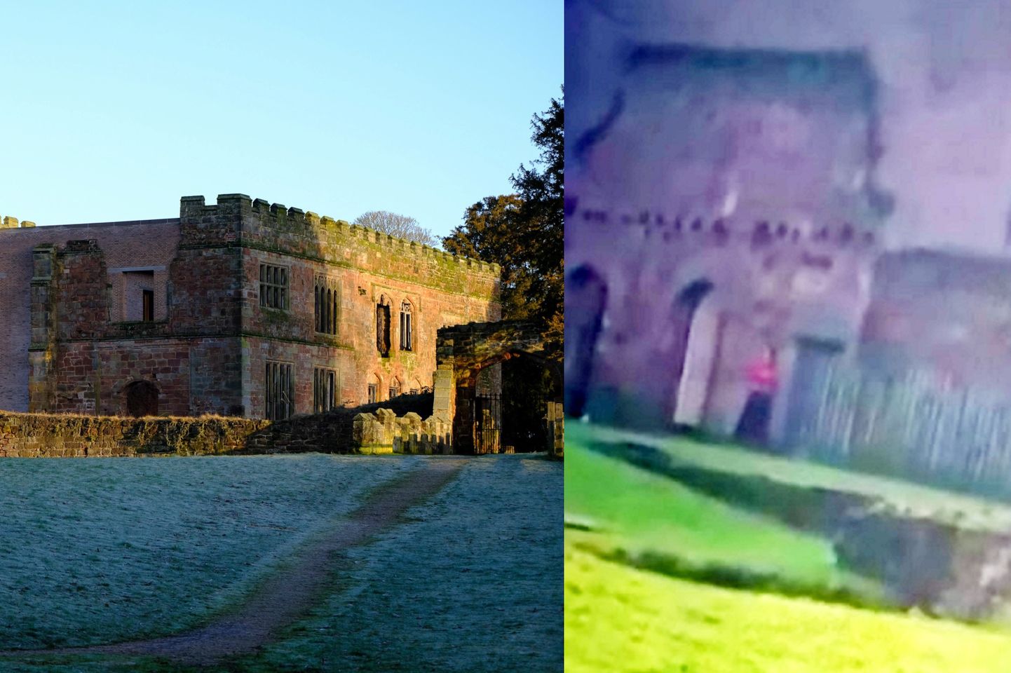 Inglismaal asuvas kaunis lossis olla kohalike sõnul varem kummituslikke figuure nähtud. Kas ka seekord?