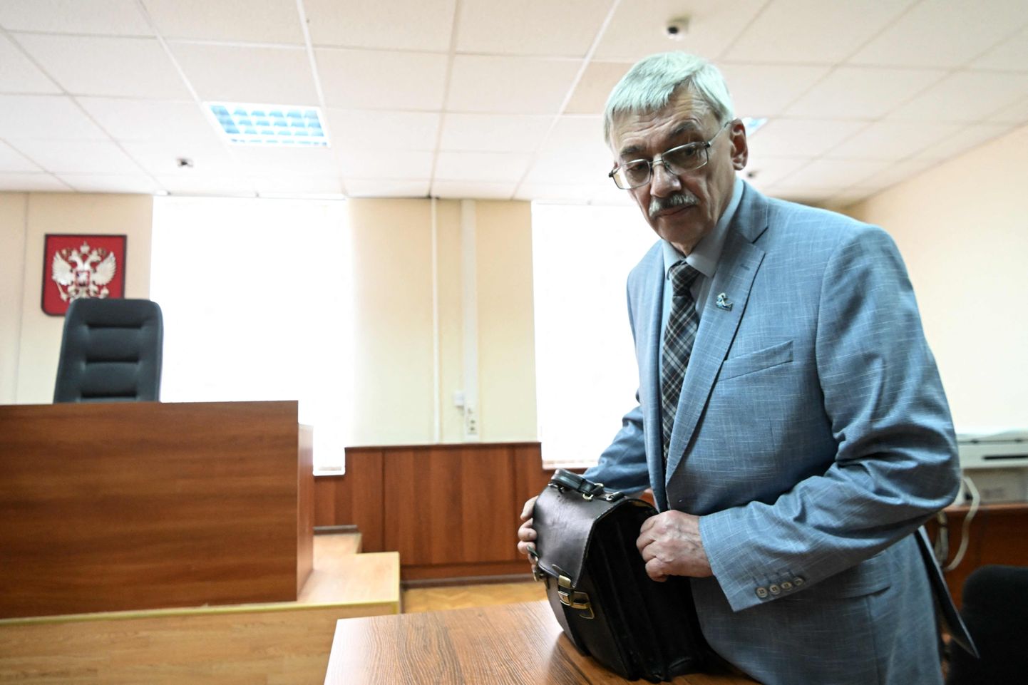 Vene sõjaväe diskrediteerimises süüdistatav Oleg Orlov.