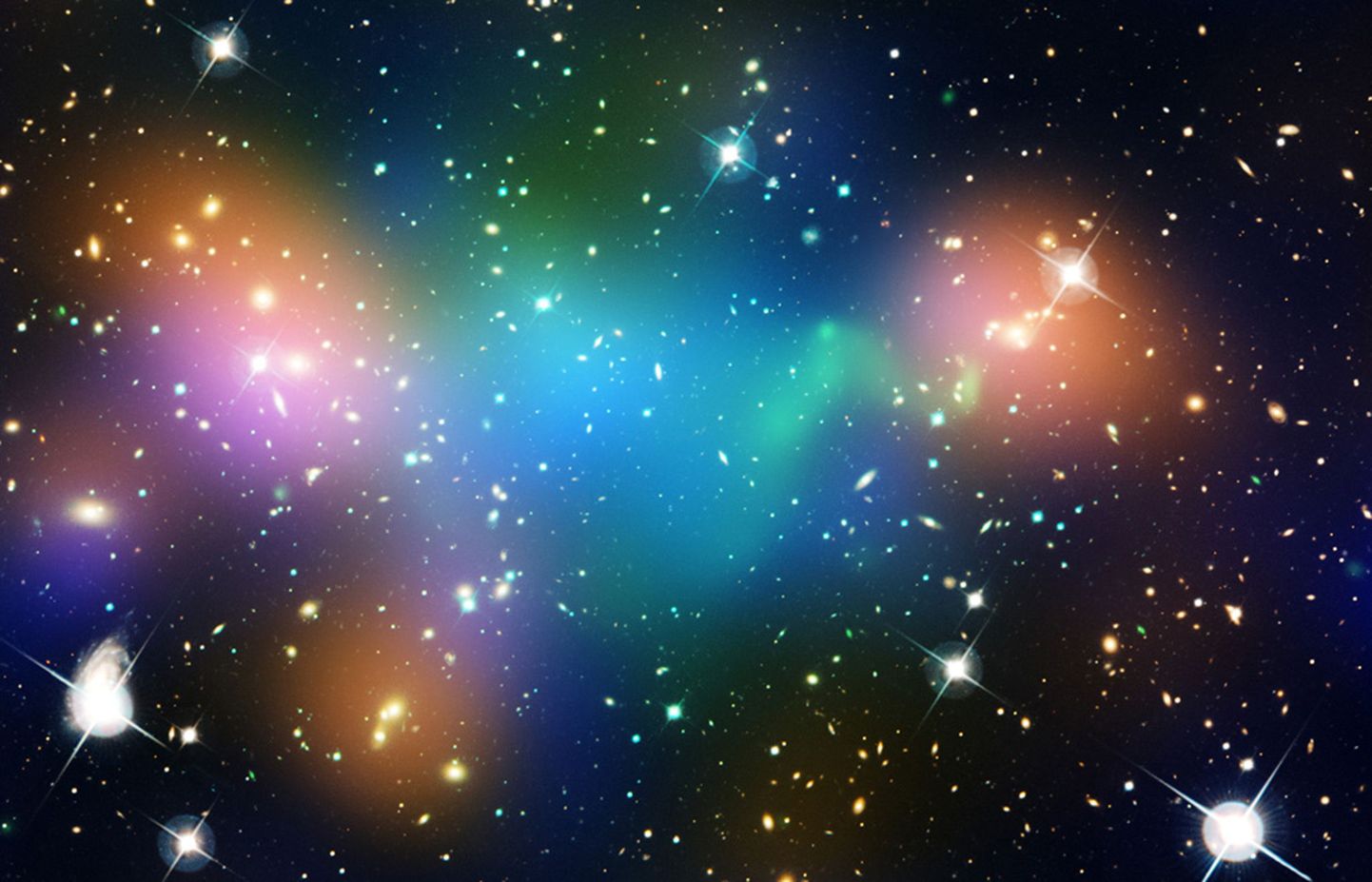 Teadlased avaldasid kaardi universumi tumeaine kohta