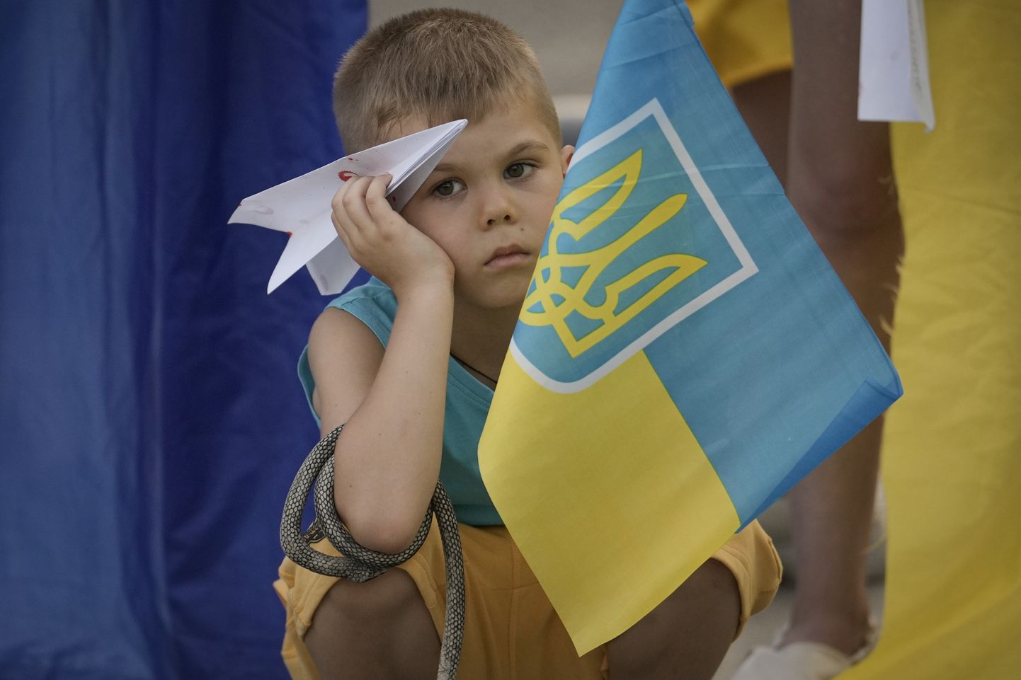 Ukraina poiss Rumeenias.