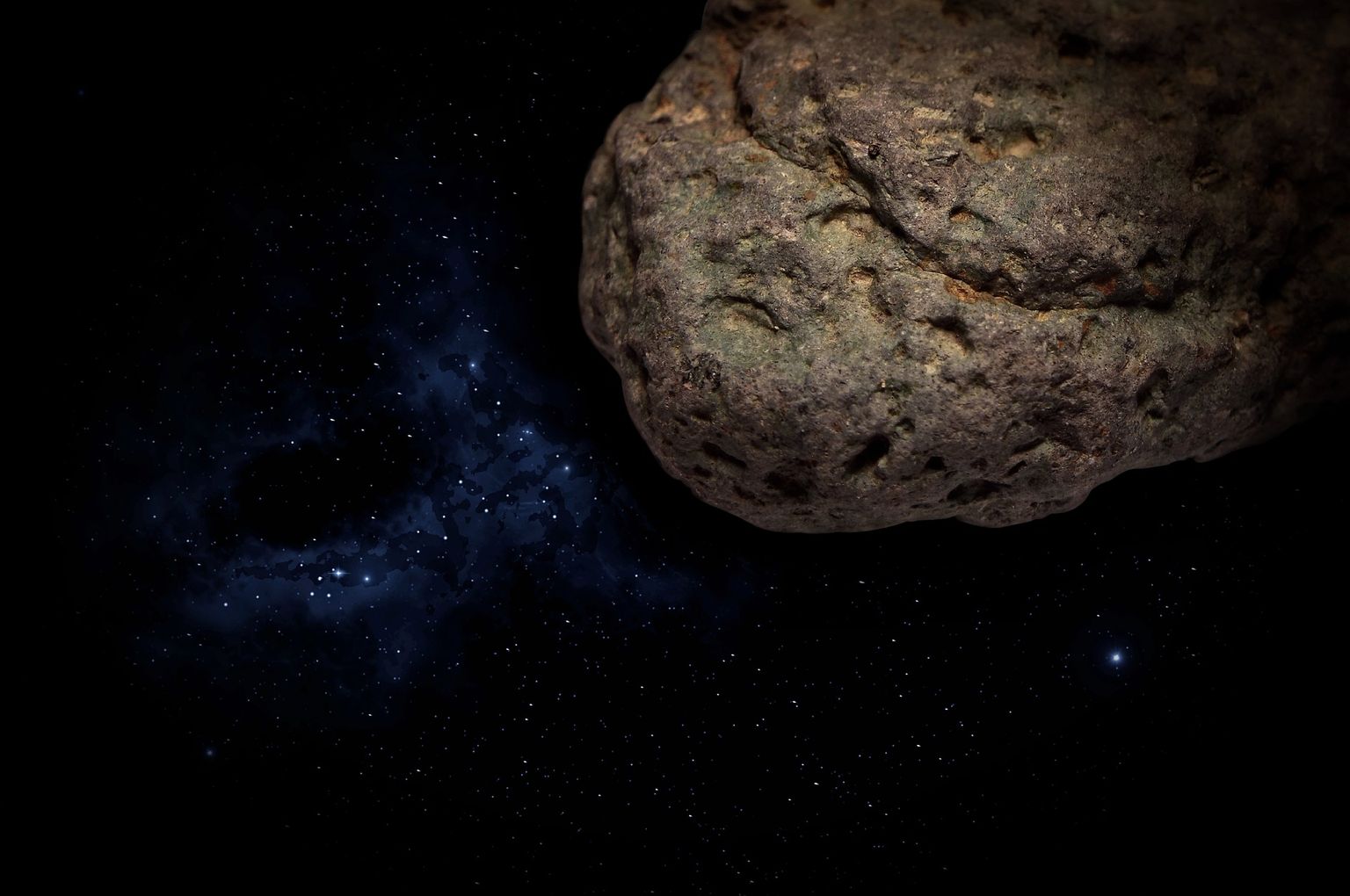 Астероид в интерпретации художника