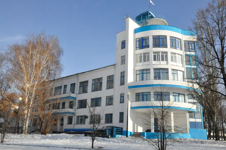 Laevakujuline Dünamo-staadioni peahoone on ehe konstruktivismi näide