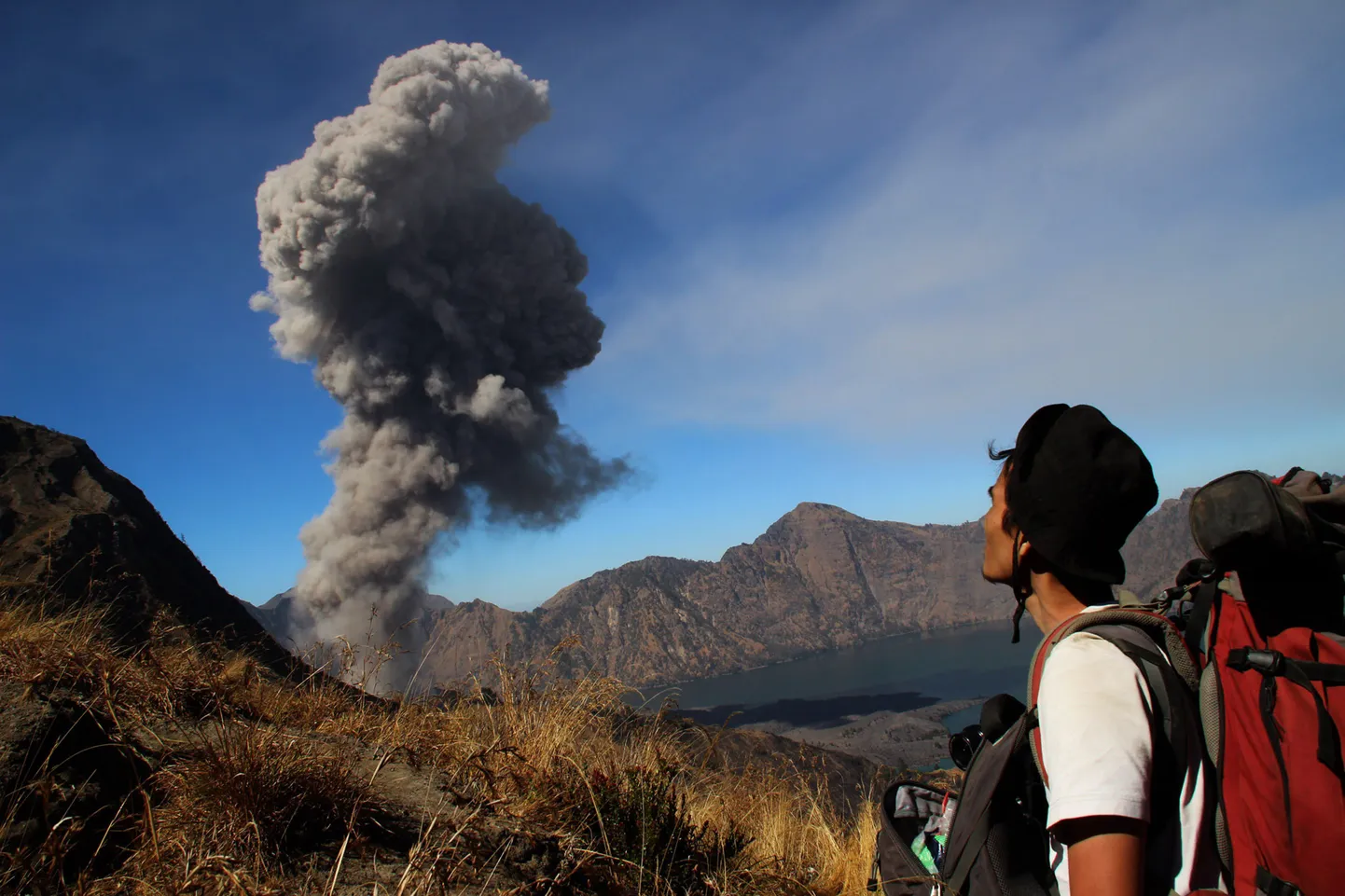 Rinjani mägi Indoneesias