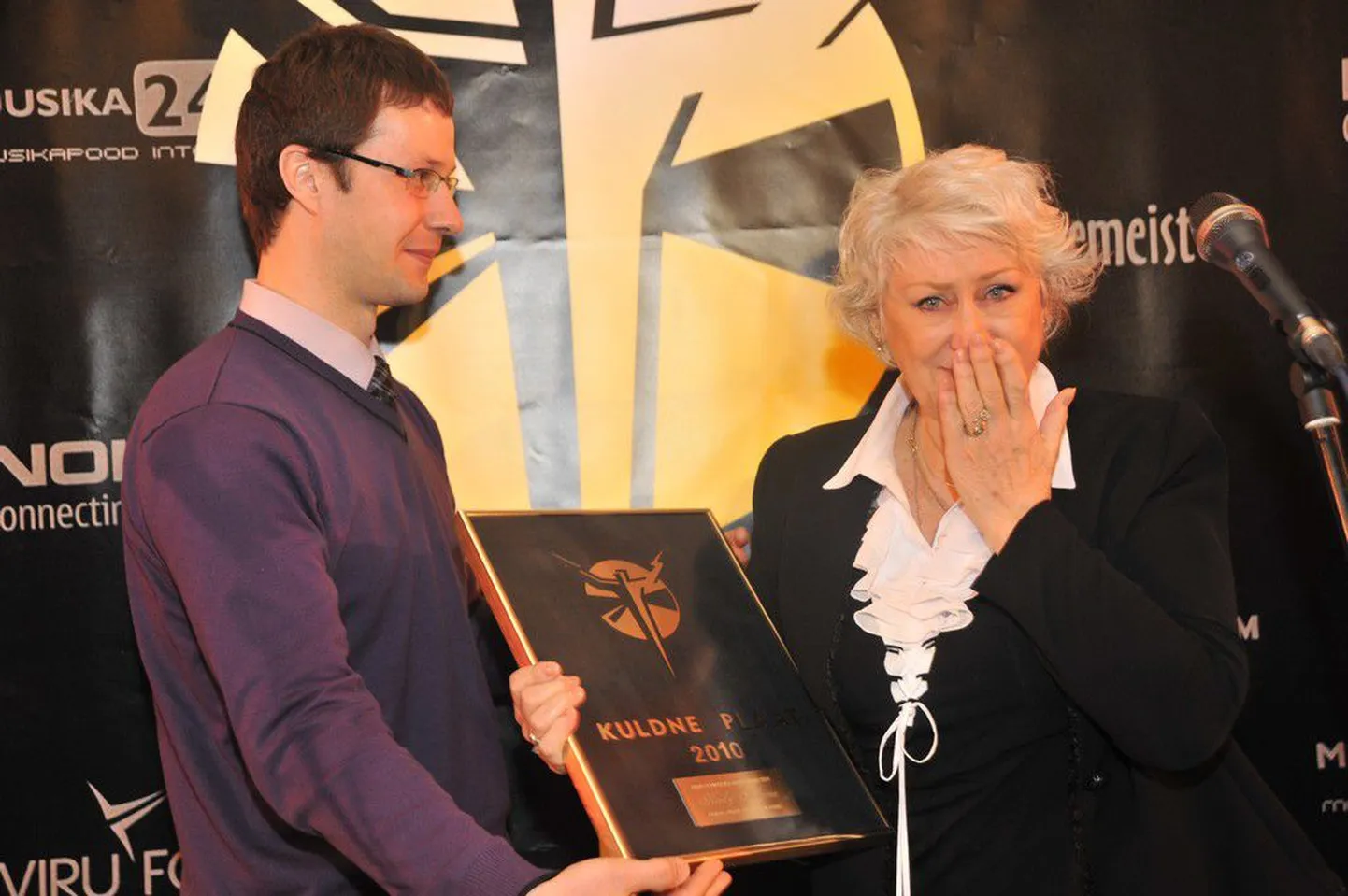 Kuldne Plaat 2010 6. aprillil Eesti Vabaõhumuuseumis, Heidy Tamme