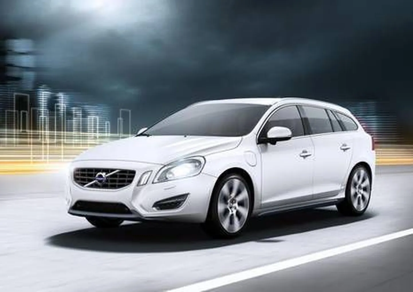 Volvo hübriidmootoriga V6.