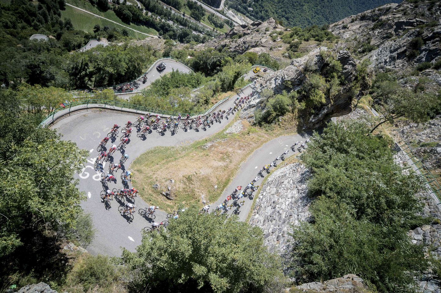 Ratturid tänavu legendaarset Alpe d'Huez etappi mõõtmas.