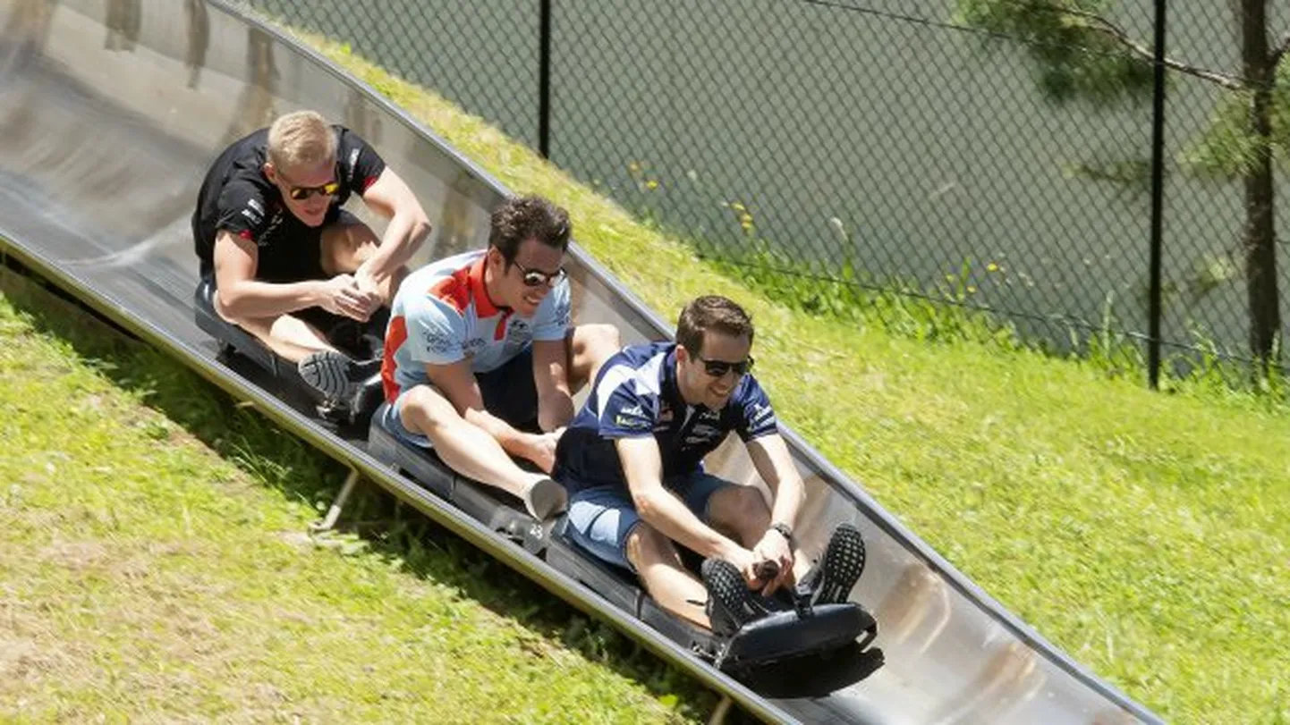Ott Tänak, Thierry Neuville ja Sebastien Ogier