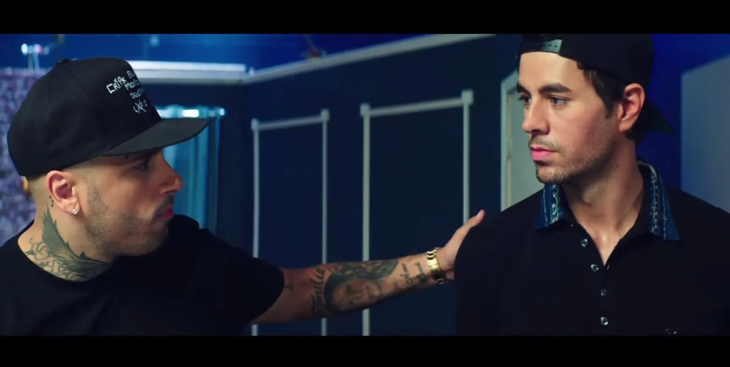 Nicky Jam ja Enrique Iglesias muusikavideos «El Perdón (Forgiveness)»