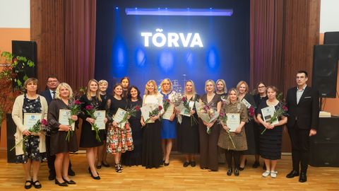 Tõrva vald tänas oma õpetajaid