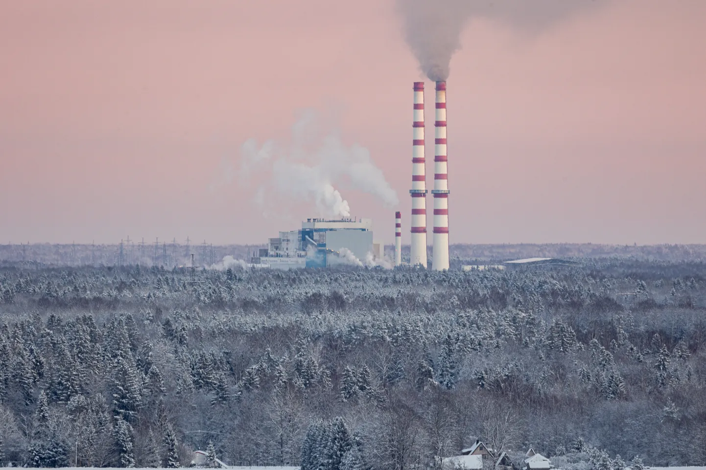 Балтийская электростанция Enefit Power (иллюстративное фото).