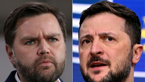 Zelenskim bijusi telefonsaruna ar ASV viceprezidentu