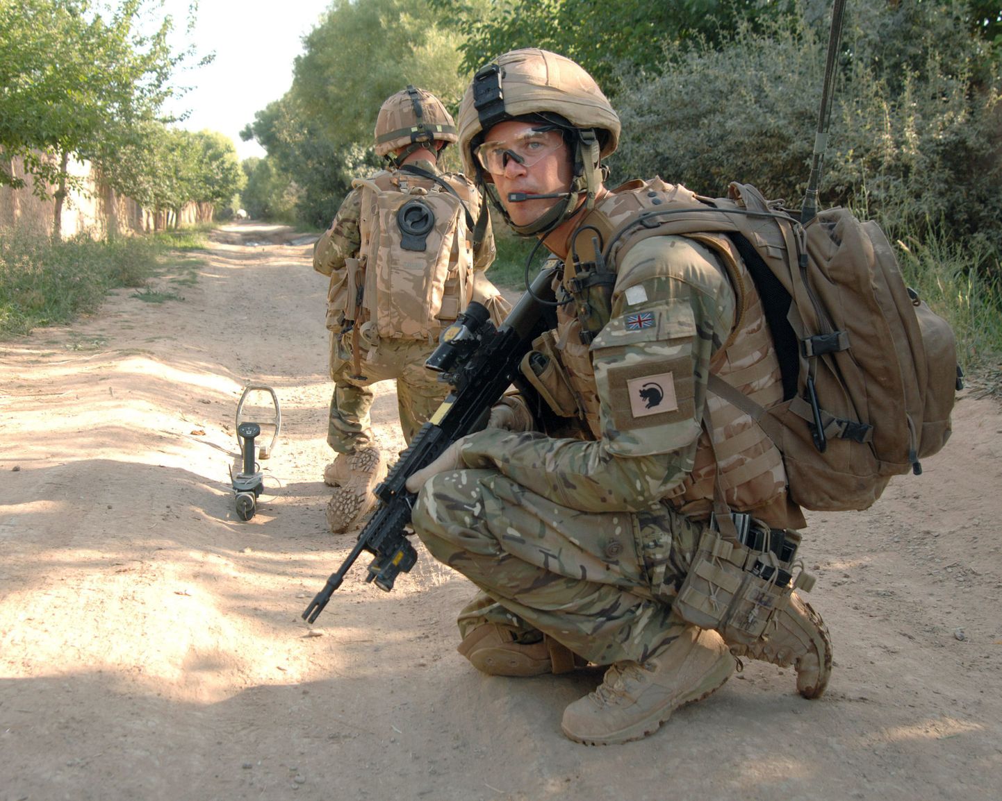 Британские солдаты в Афганистане. Иллюстративное фото.