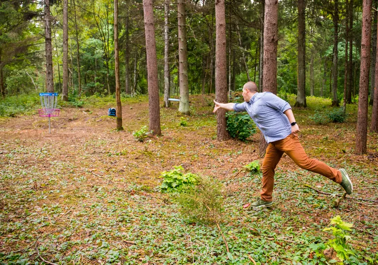 Disc golf’i rada Rakveres.