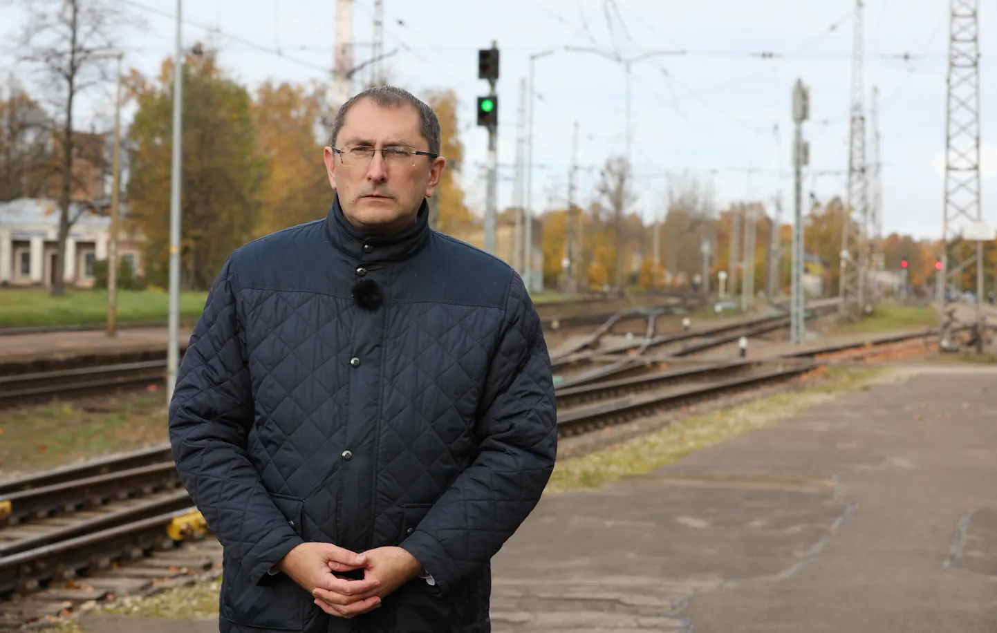 Министр сообщения Талис Линкайтс.