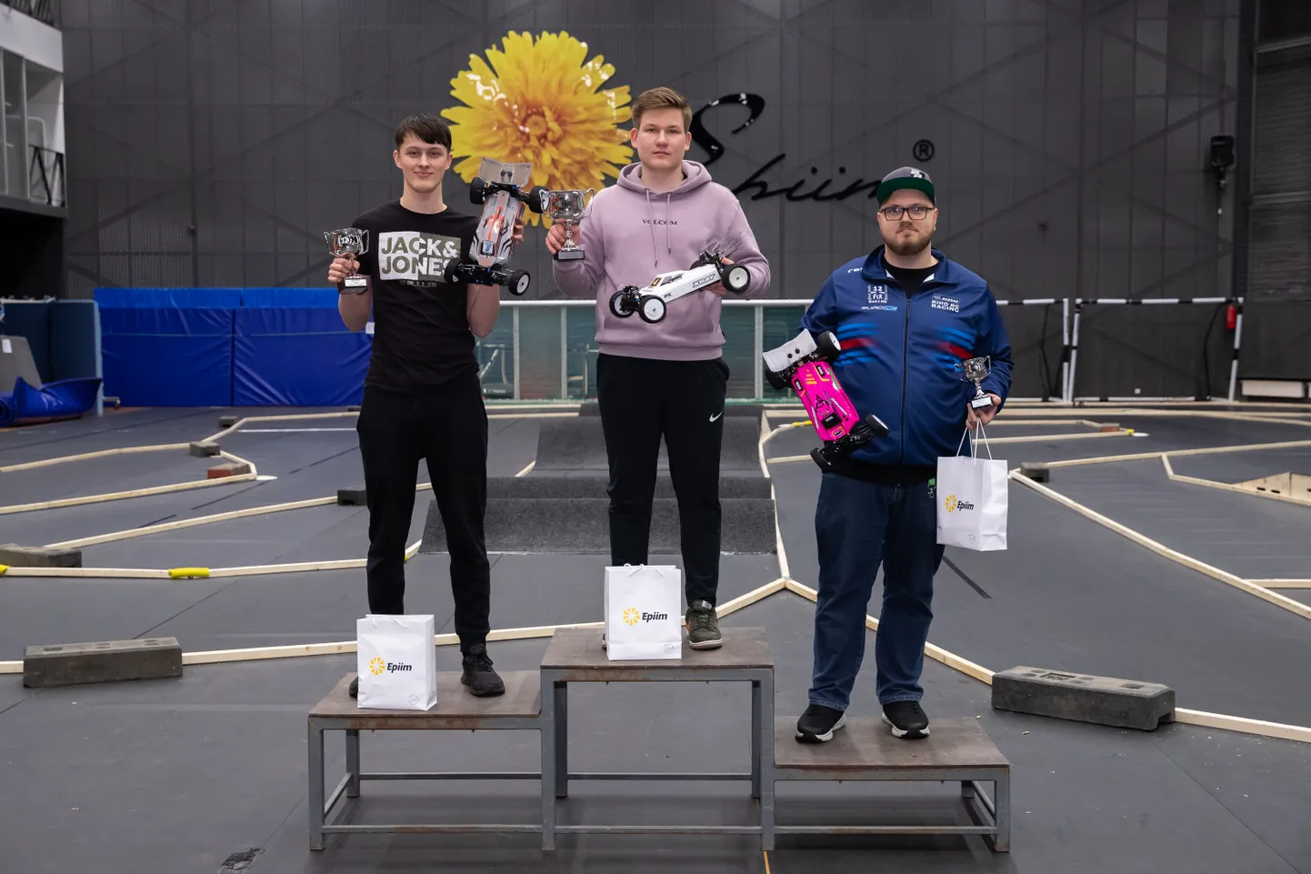 Pildil: 4WD klassi võitjad: Randolf Alt, Markus Ubaleht, Rainer Ressar.