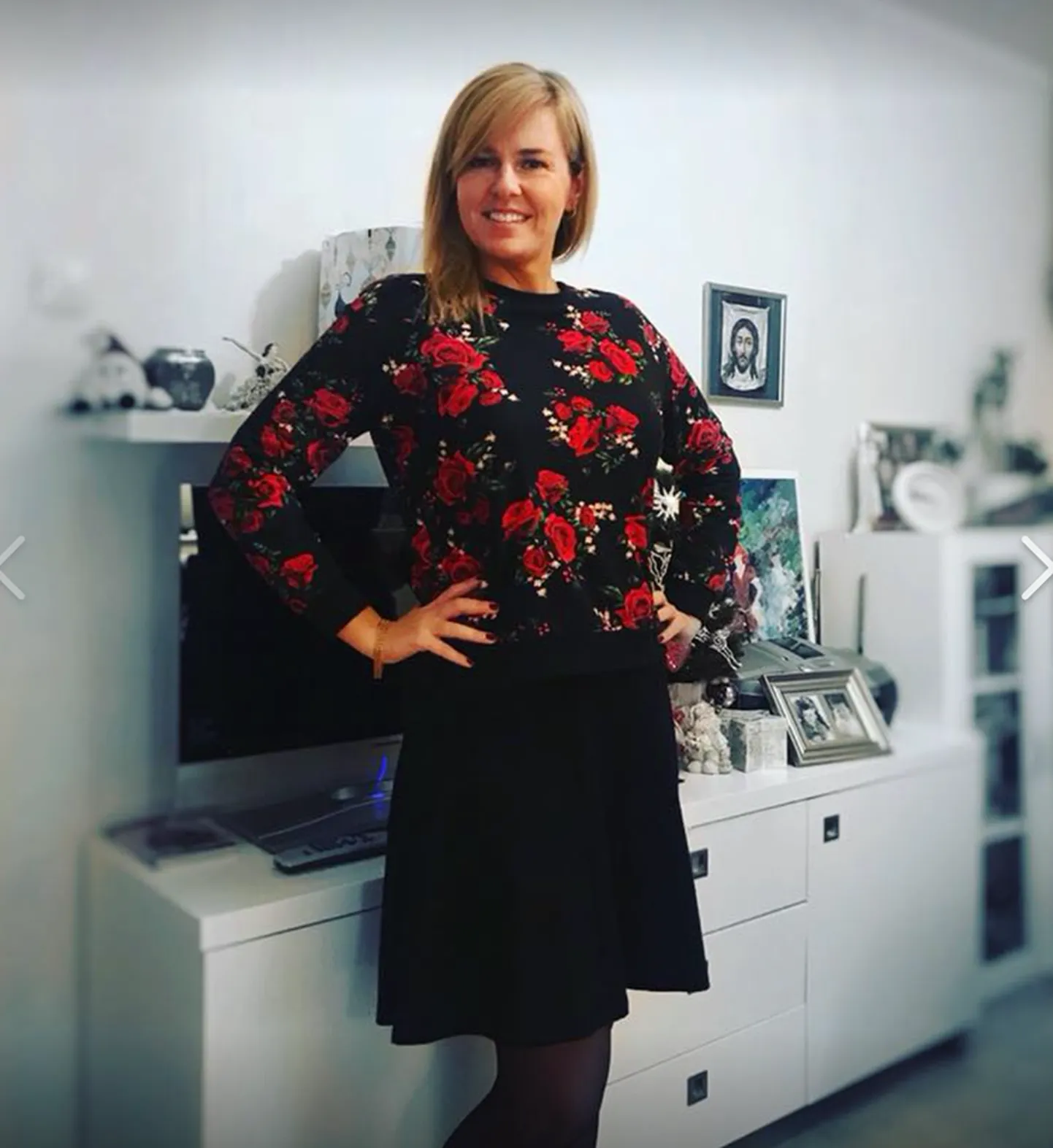 Mendi-Anna pärast 120-kilo kaotamist.