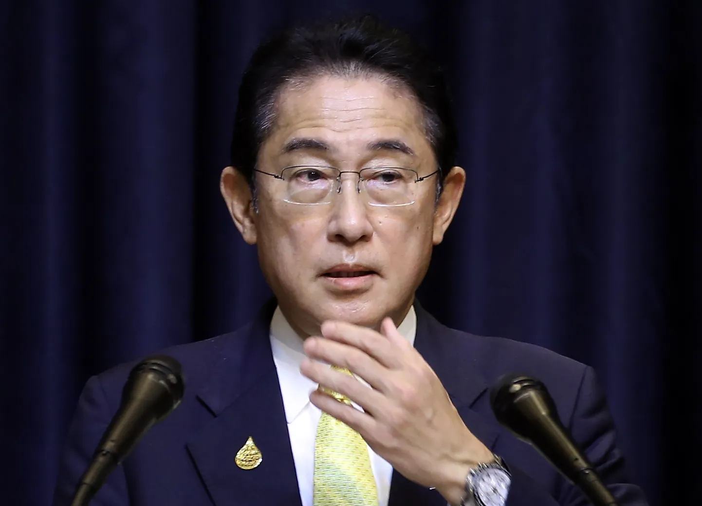 Fumio Kishida.