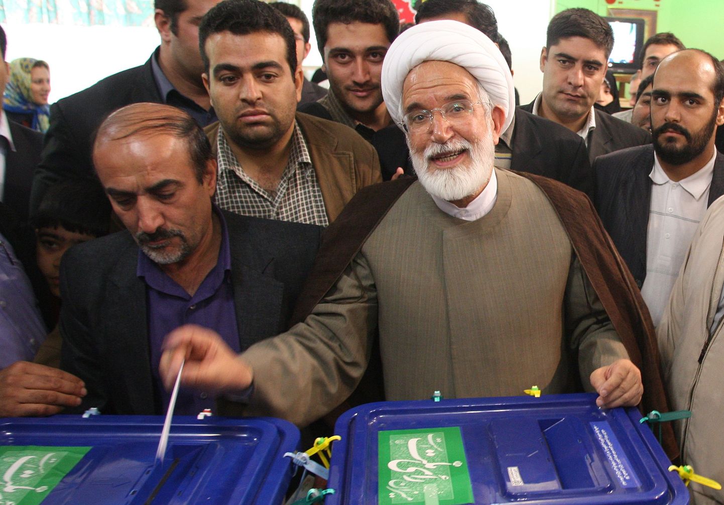2009. aasta Iraani presidendivalimiste kandidaat Mehdi Karroubi.