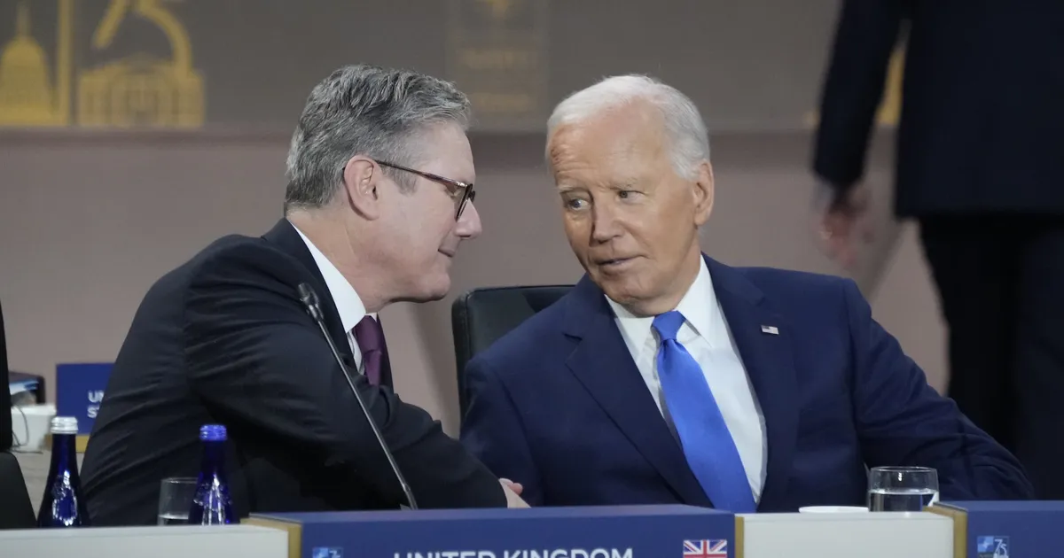 Starmer arutab Bideniga muu hulgas Ukraina kaugmaarünnakute teemal