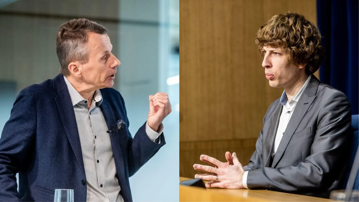 Jürgen Ligi ja Tanel Kiik