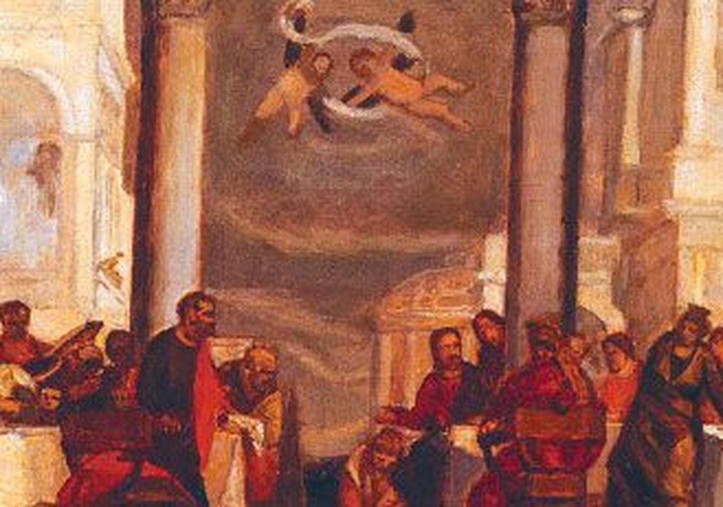 Фрагмент картины «Христос в доме Симона фарисея». Снимок иллюстративный.