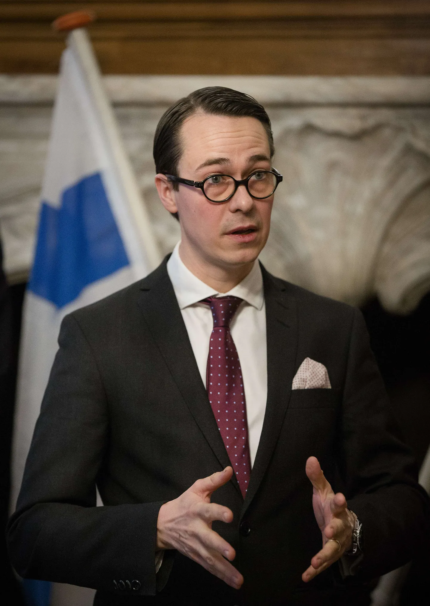 Soome kaitseminister Carl Haglund.