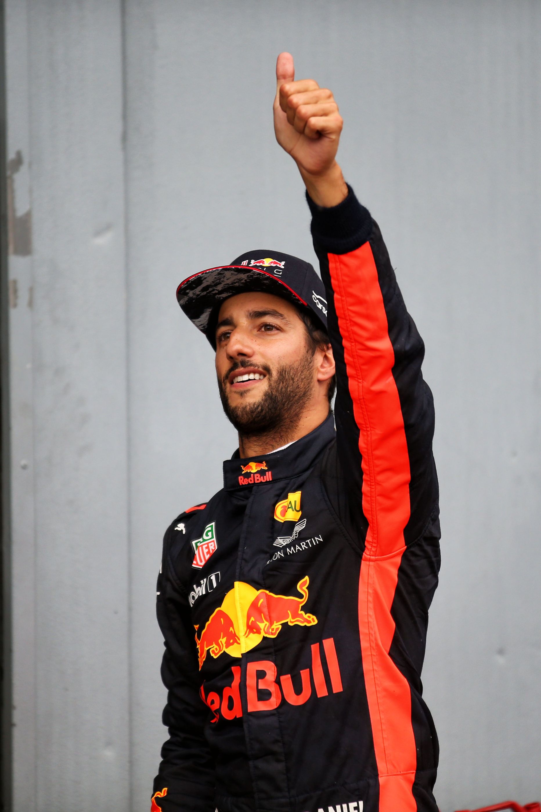 Red Bulli esipiloot Daniel Ricciardo.