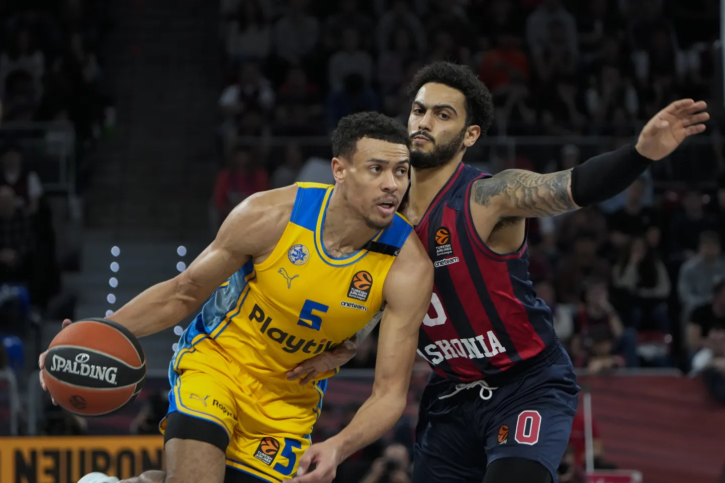 Maccabi ja Baskonia vahelise mängu võitja tagab koha play-off'is.