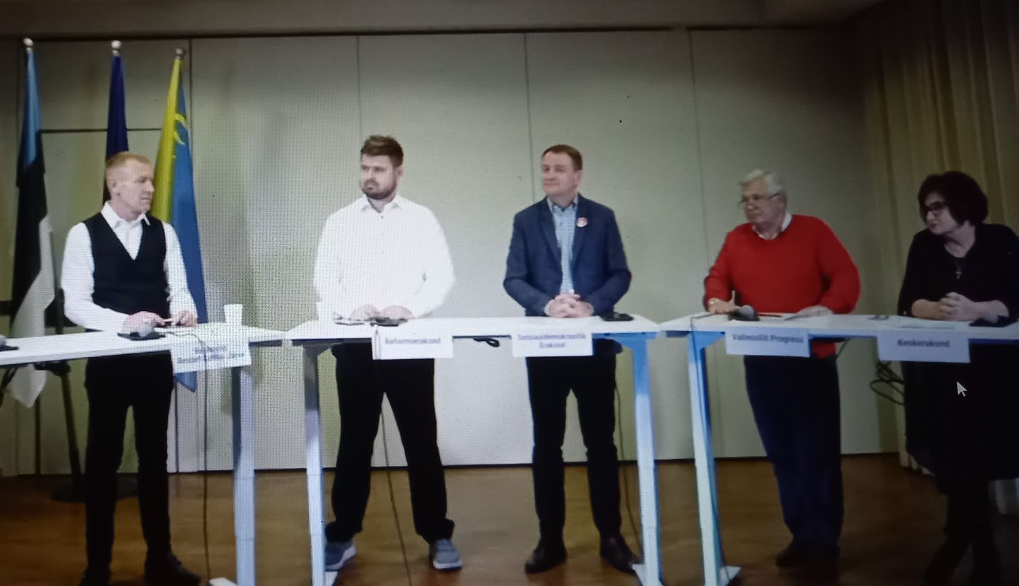 Debatil osalesid Jaanek Pahka,, Erik Setškov, Eduard Odinets, Hants Hint ja Ljudmila Jantšenko.