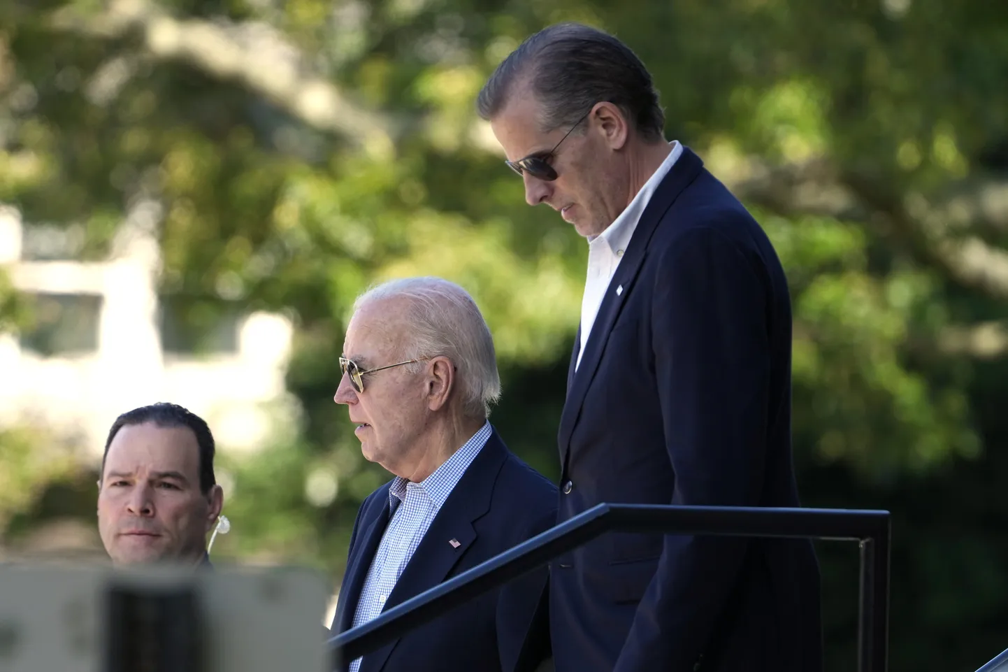 USA president Joe Biden koos poja Hunter Bideniga 1. juunil 2024. aastal.