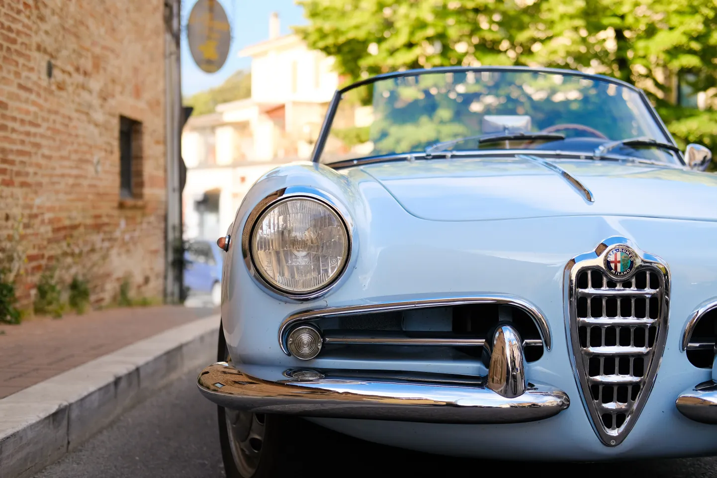 Vēsturisks Alfa Romeo automobilis