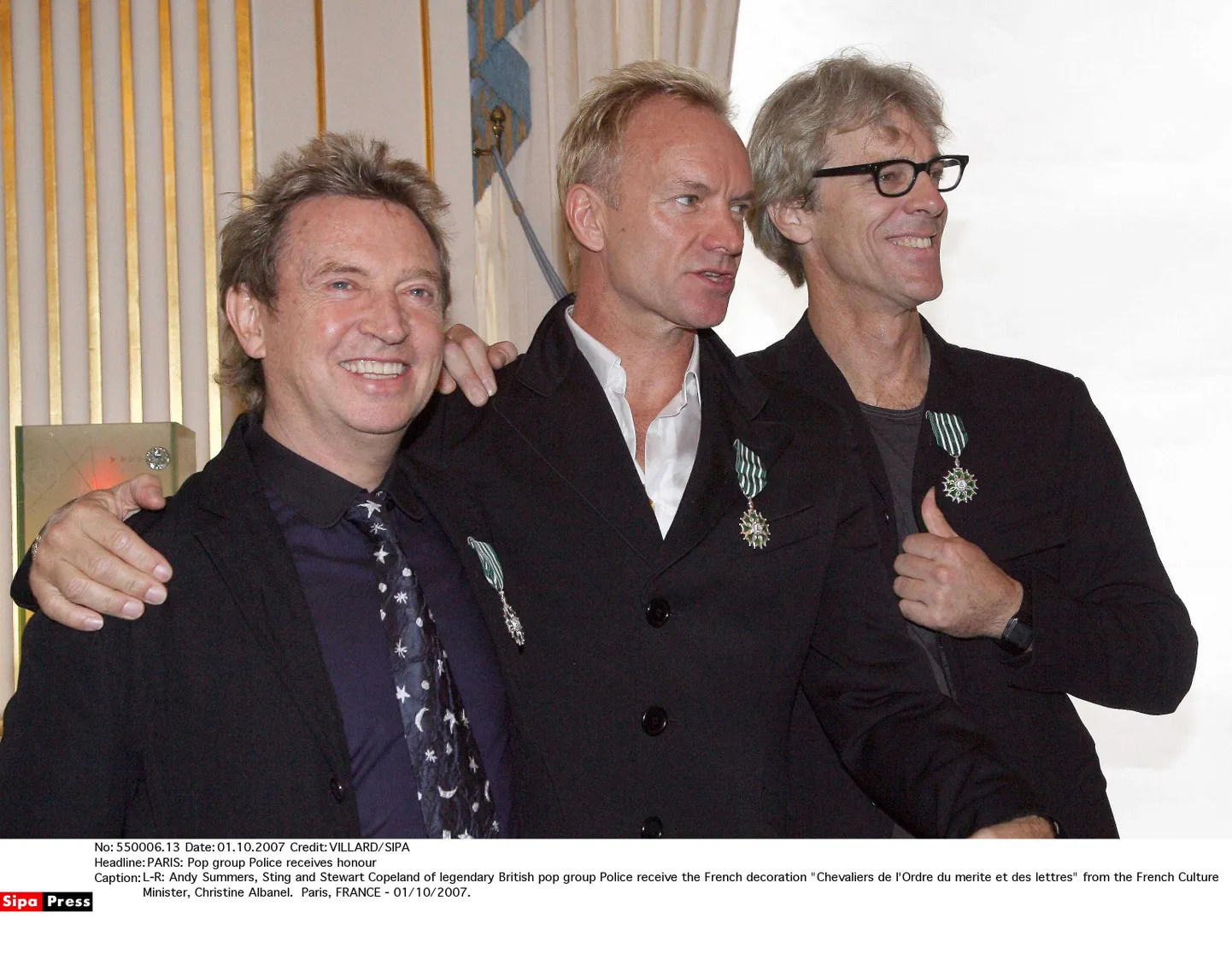 The Police - Andy Summers, Sting ja Stewart Copeland